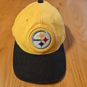 Vintage Pittsburgh Steelers Hat Cap Strap Back One Size NFL Football Starter